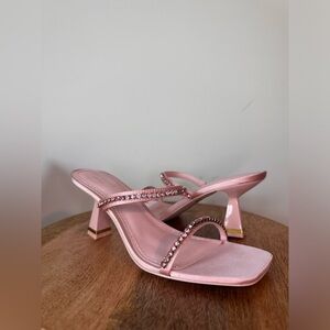 Ted Baker Rinita Pink Gemstone Kitten Heels